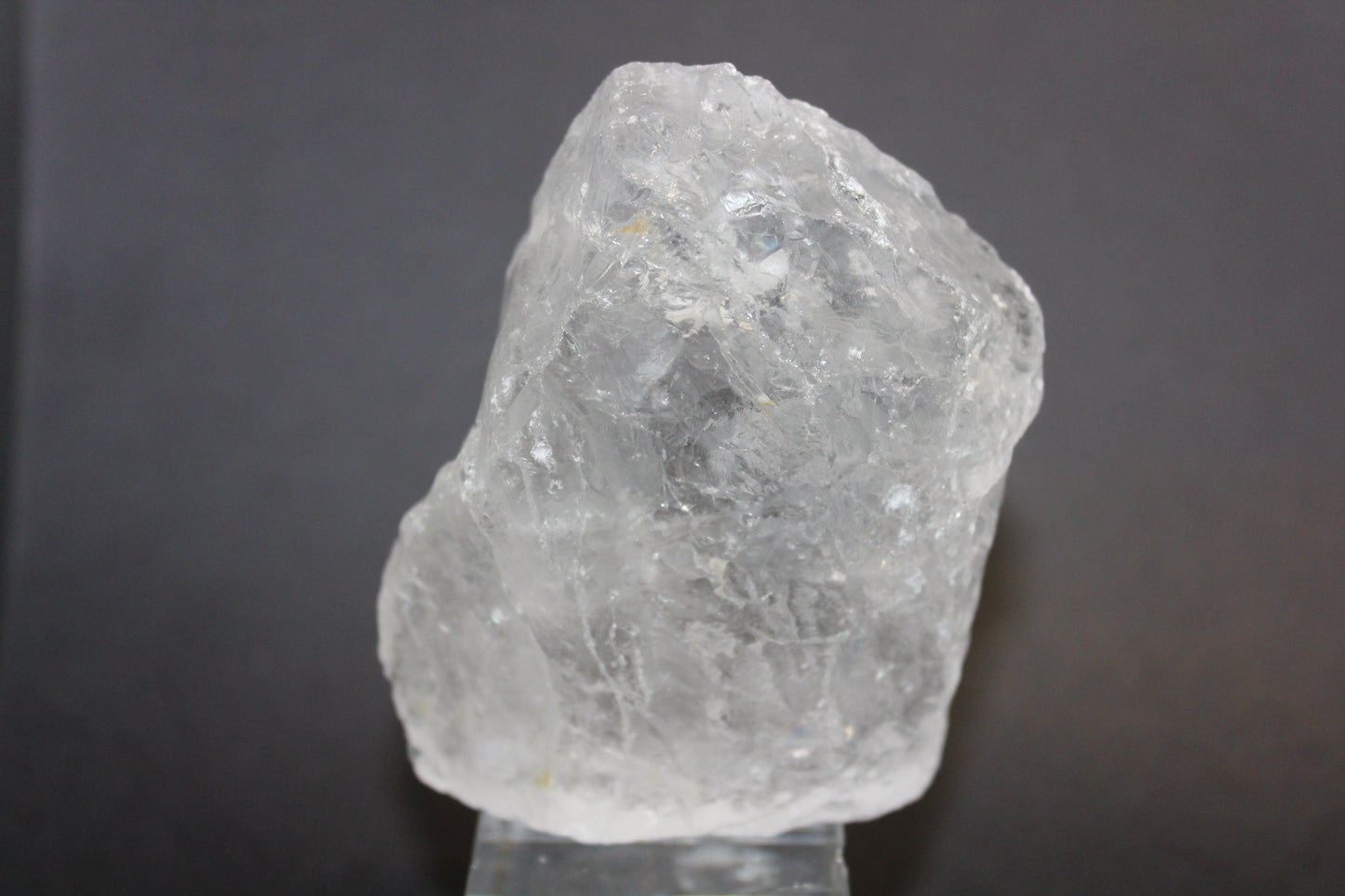 Raw - Clear Quartz (sawn base) - med