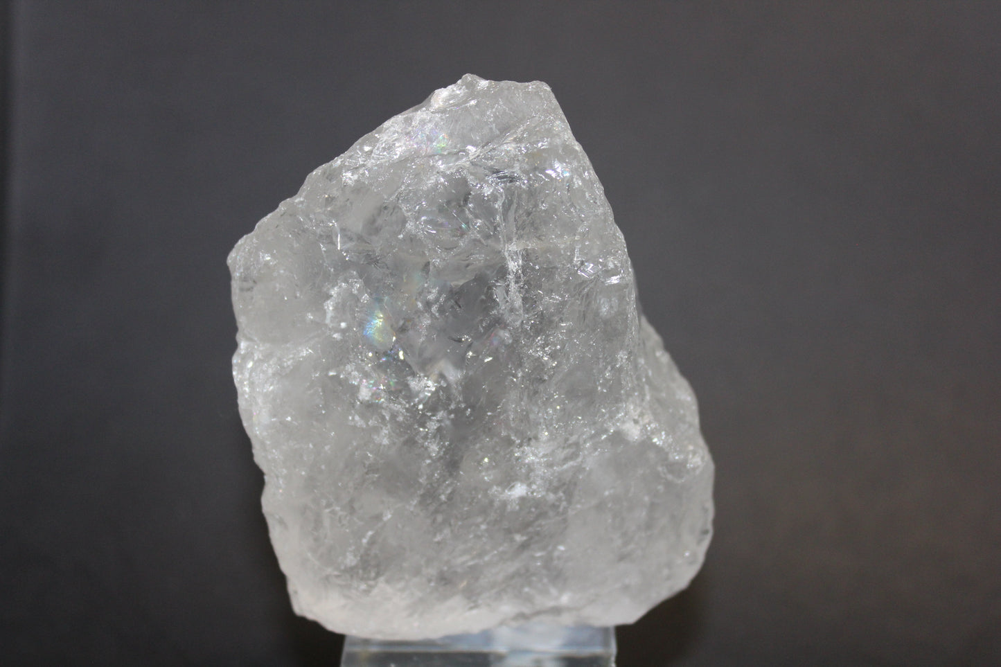 Raw - Clear Quartz (sawn base) - med