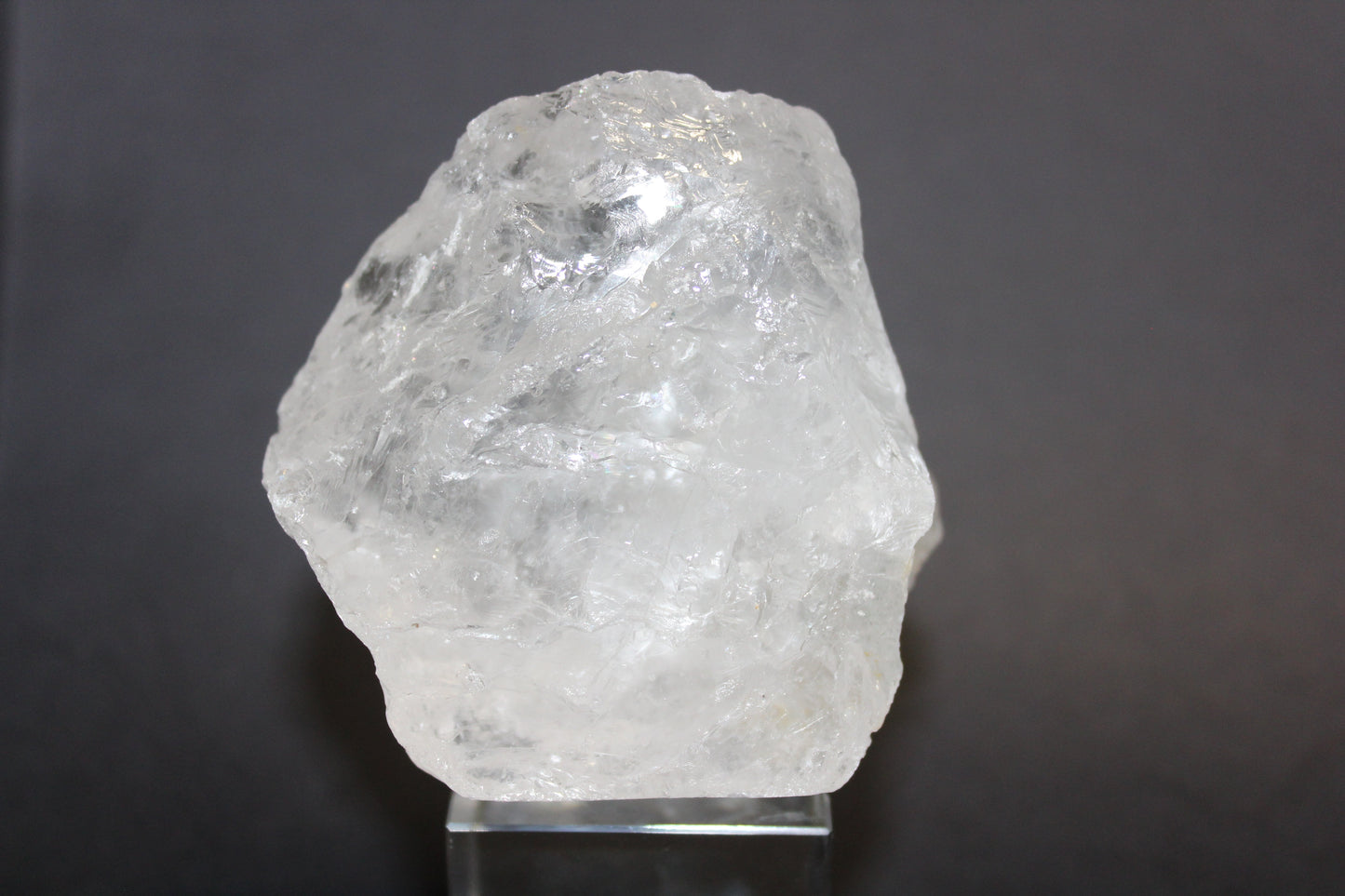 Raw - Clear Quartz (sawn base) - med