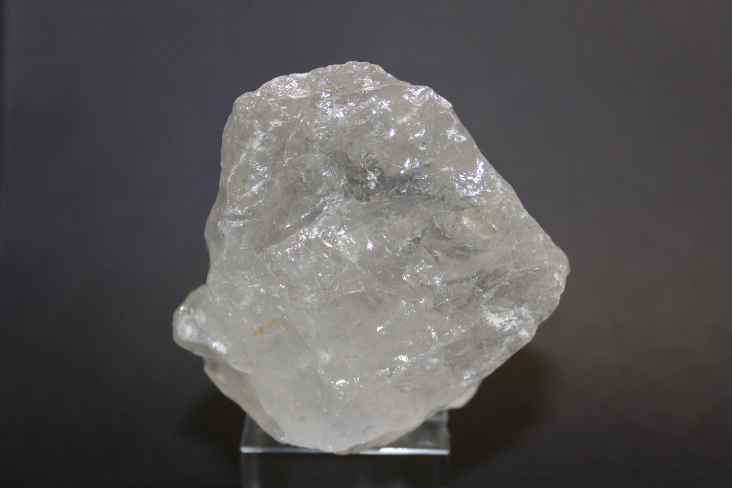 Raw - Clear Quartz (sawn base) - med