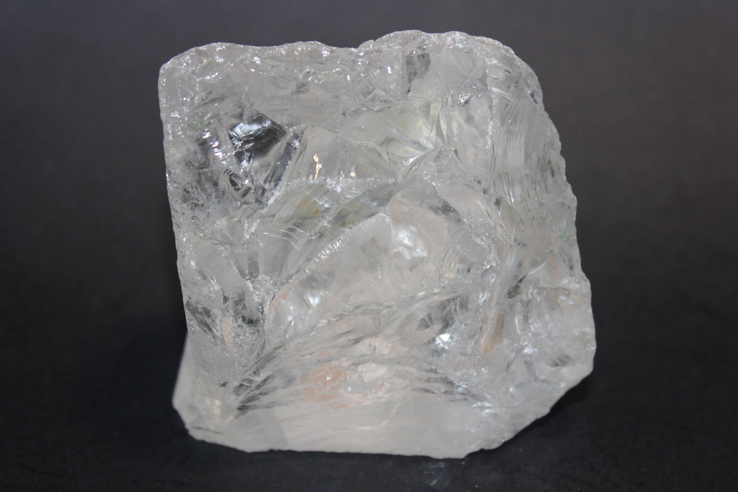 Raw - Clear Quartz (sawn base) - med/lge