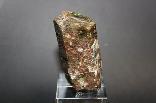 Raw - Epidote (1/2 polished) - lge