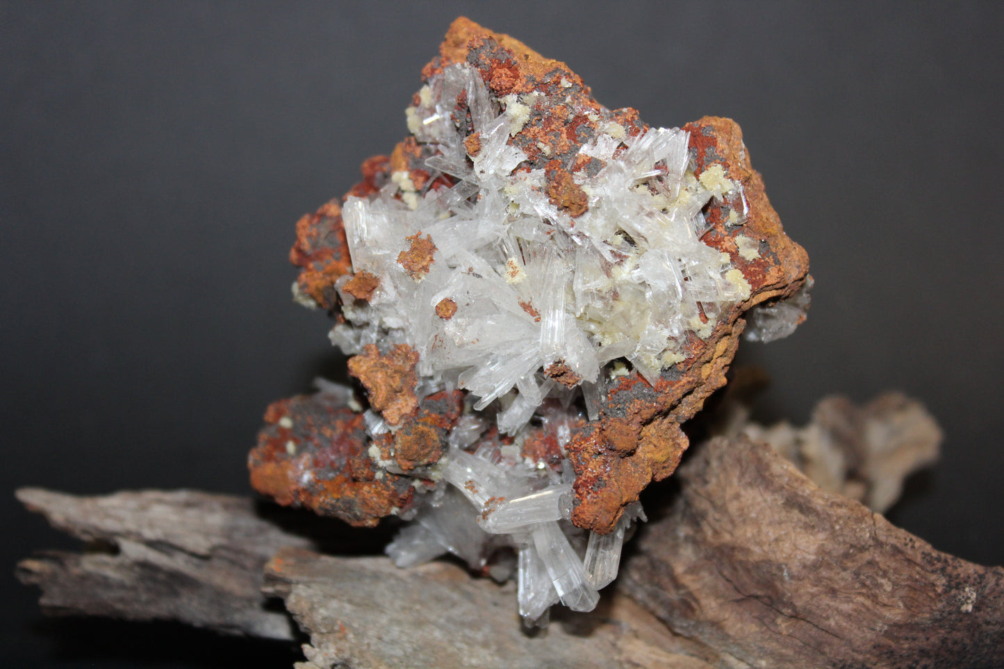Raw - Hemimorphite (on matrix) - med