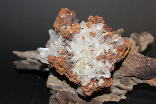 Raw - Hemimorphite (on matrix) - med