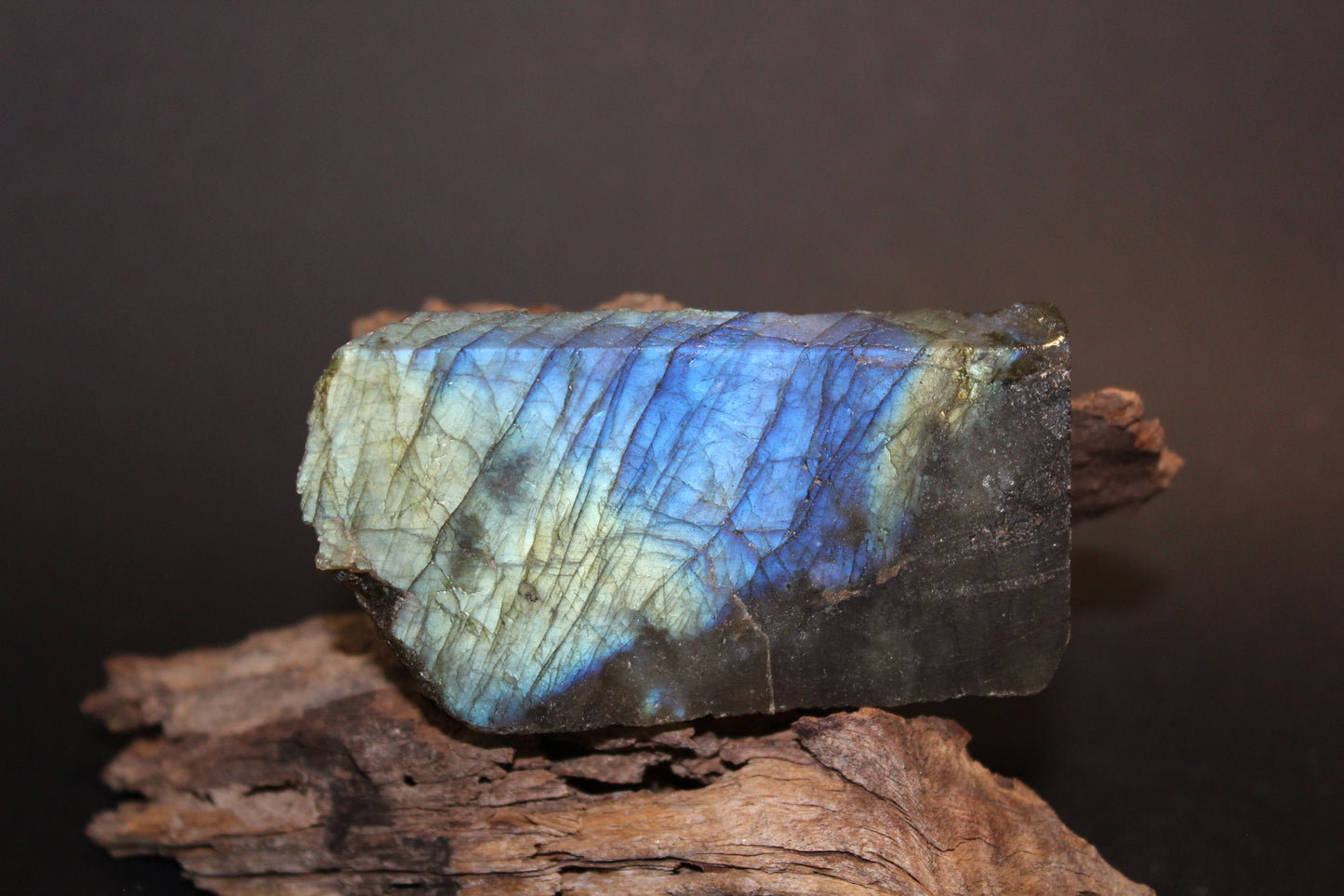 Slice - Labradorite (raw) - sml