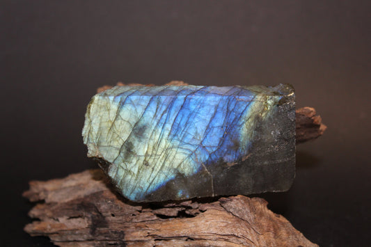 Slice - Labradorite (raw) - sml