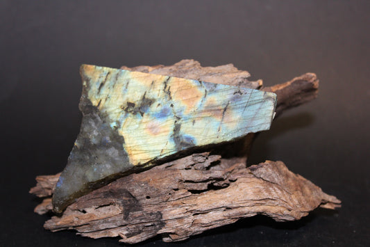 Slice - Labradorite (raw) - sml