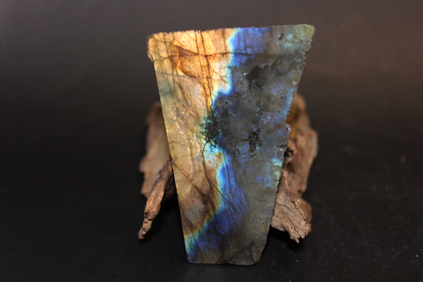 Slice - Labradorite (raw) - sml