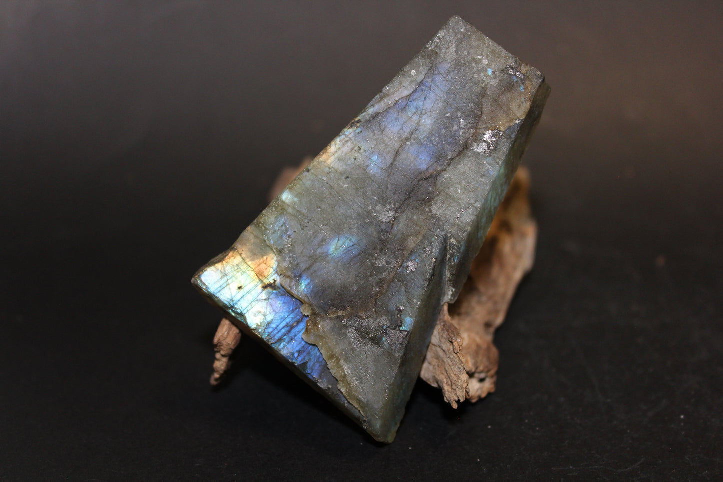 Slice - Labradorite (raw) - sml