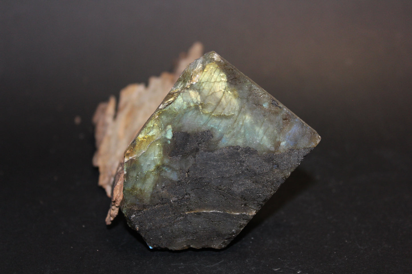 Slice - Labradorite (raw) - sml