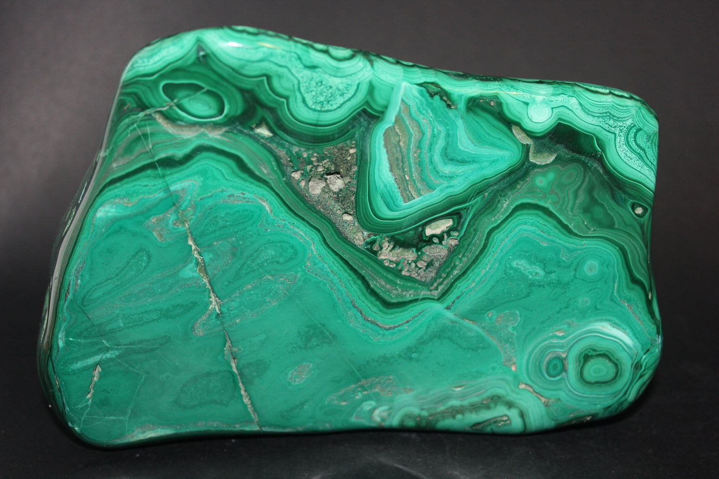 Raw - Malachite (Congo) - polished - xlge