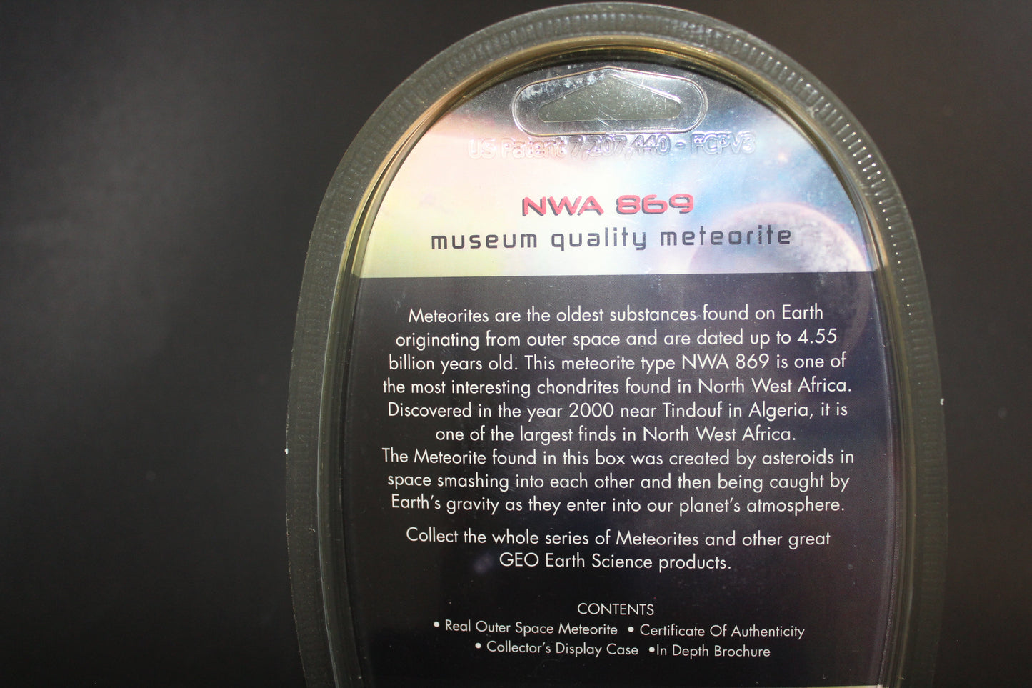 Raw - Meteorite (NWA869, Africa) - sml