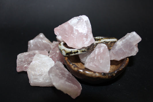 Raw - Rose Quartz - sml
