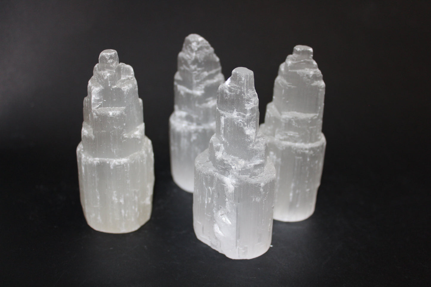 Raw - Selenite - Tower (Atlantean) - sml