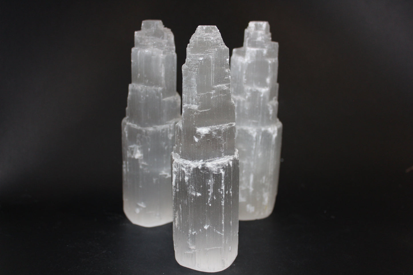 Raw - Selenite - Tower (Atlantean) - med/lge