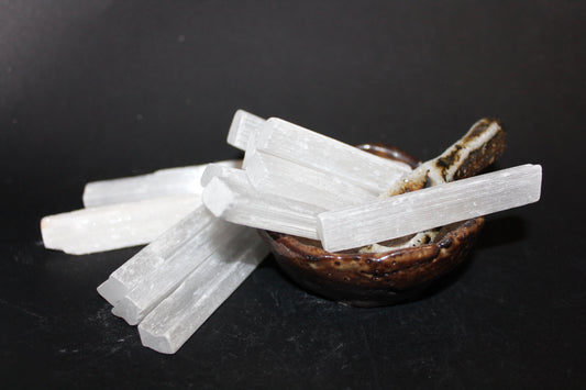 Raw - Selenite - Wand - sml