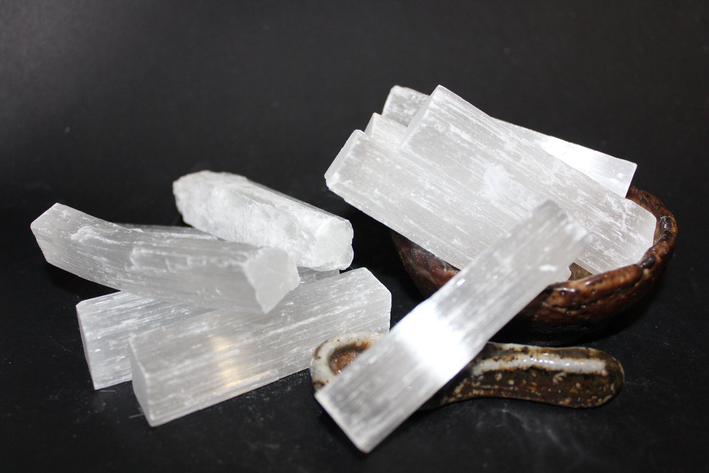 Raw - Selenite - Wand - sml
