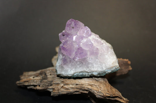 Cluster - Amethyst (flat) - BGrade  - sml