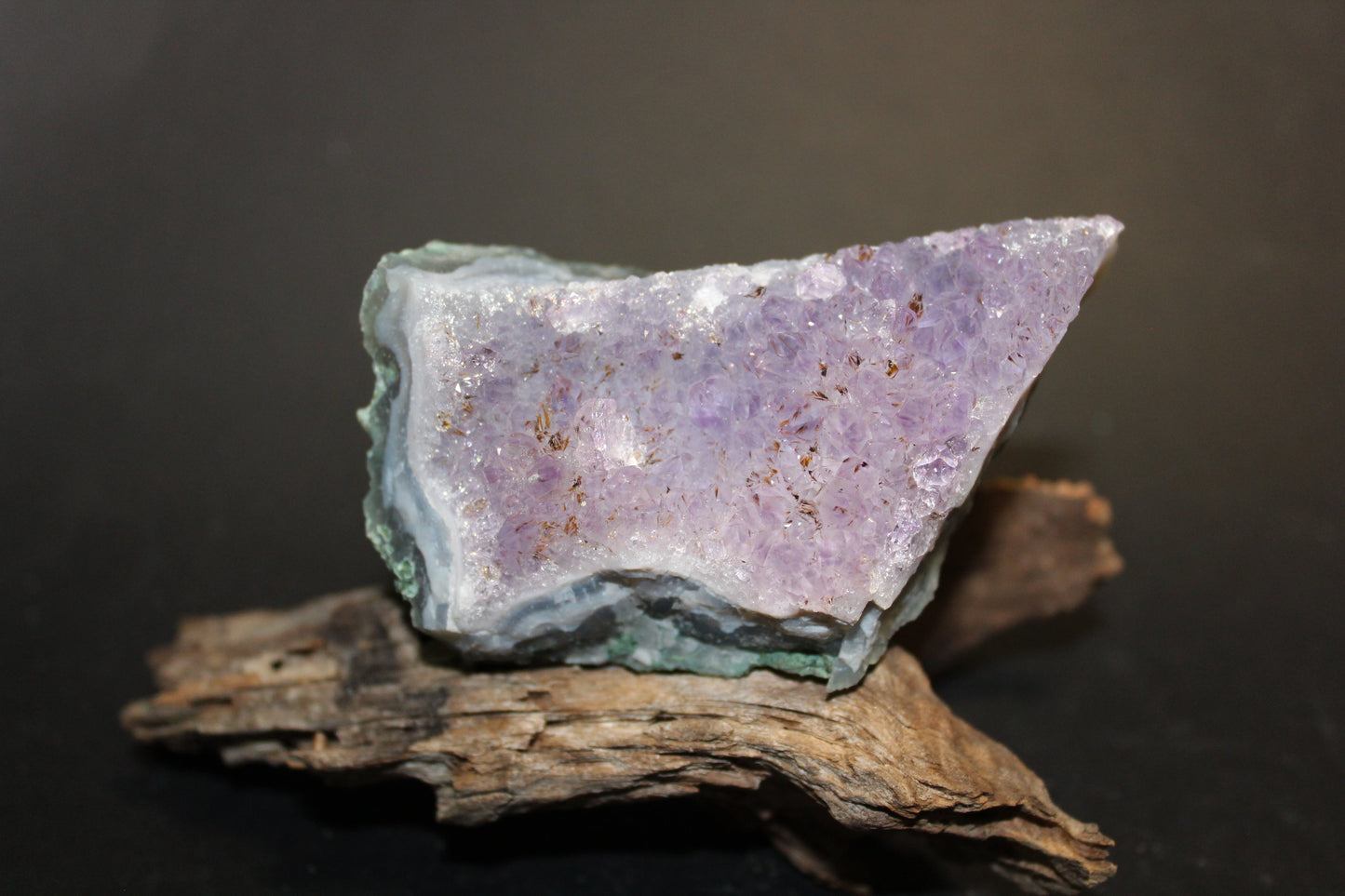 Cluster - Amethyst (flat) - BGrade  - sml