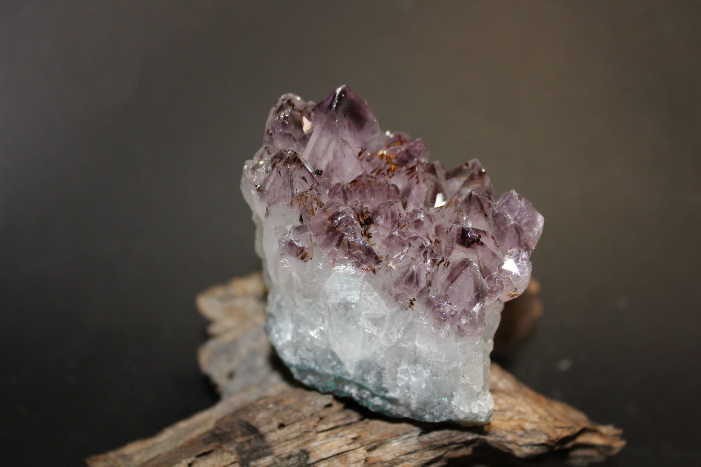 Cluster - Amethyst (flat) - BGrade  - med
