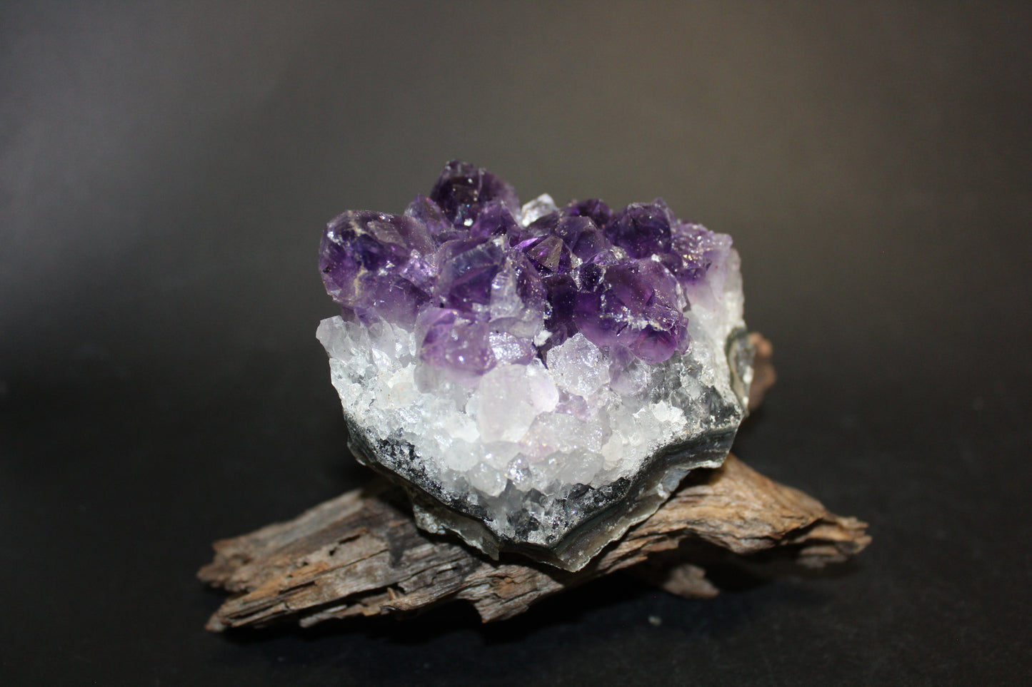 Cluster - Amethyst (flat)  - med