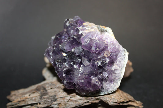 Cluster - Amethyst (flat)  - med