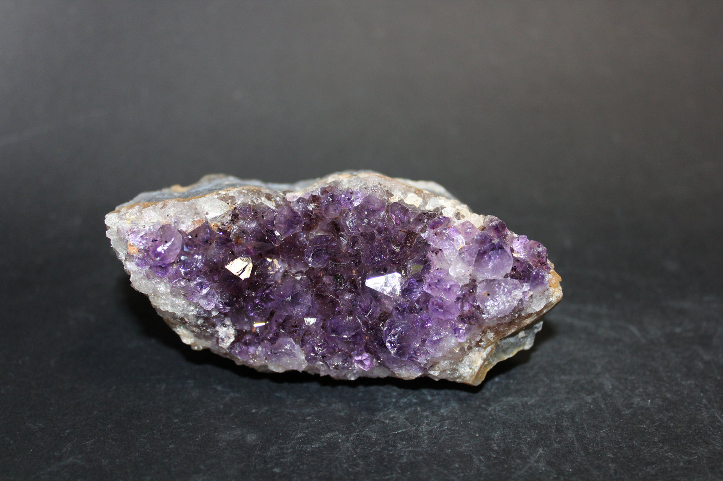 Cluster - Amethyst (flat)  - med