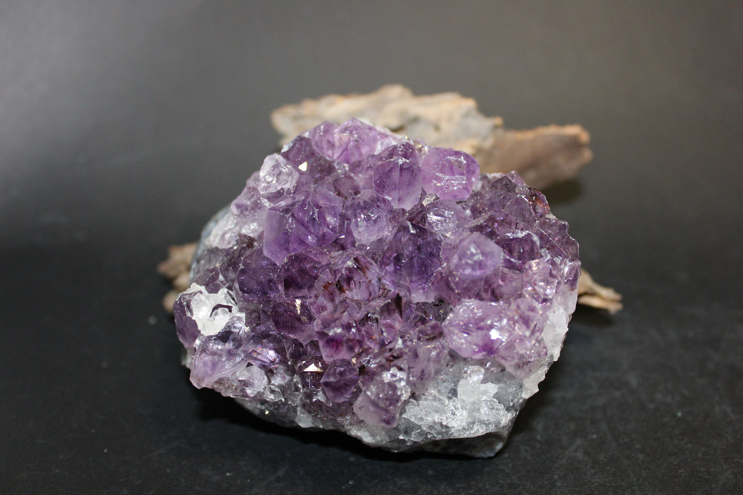 Cluster - Amethyst (flat)  - med