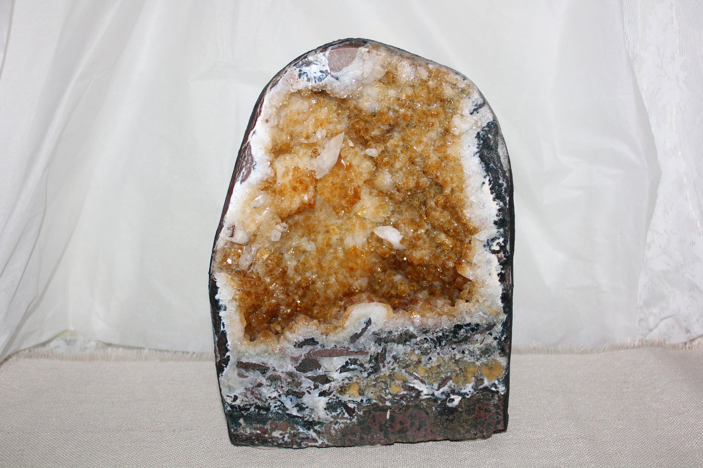Cave - Citrine - polished - xxlge