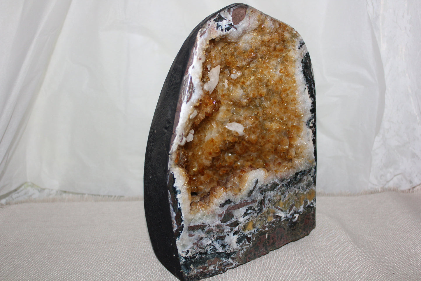 Cave - Citrine - polished - xxlge