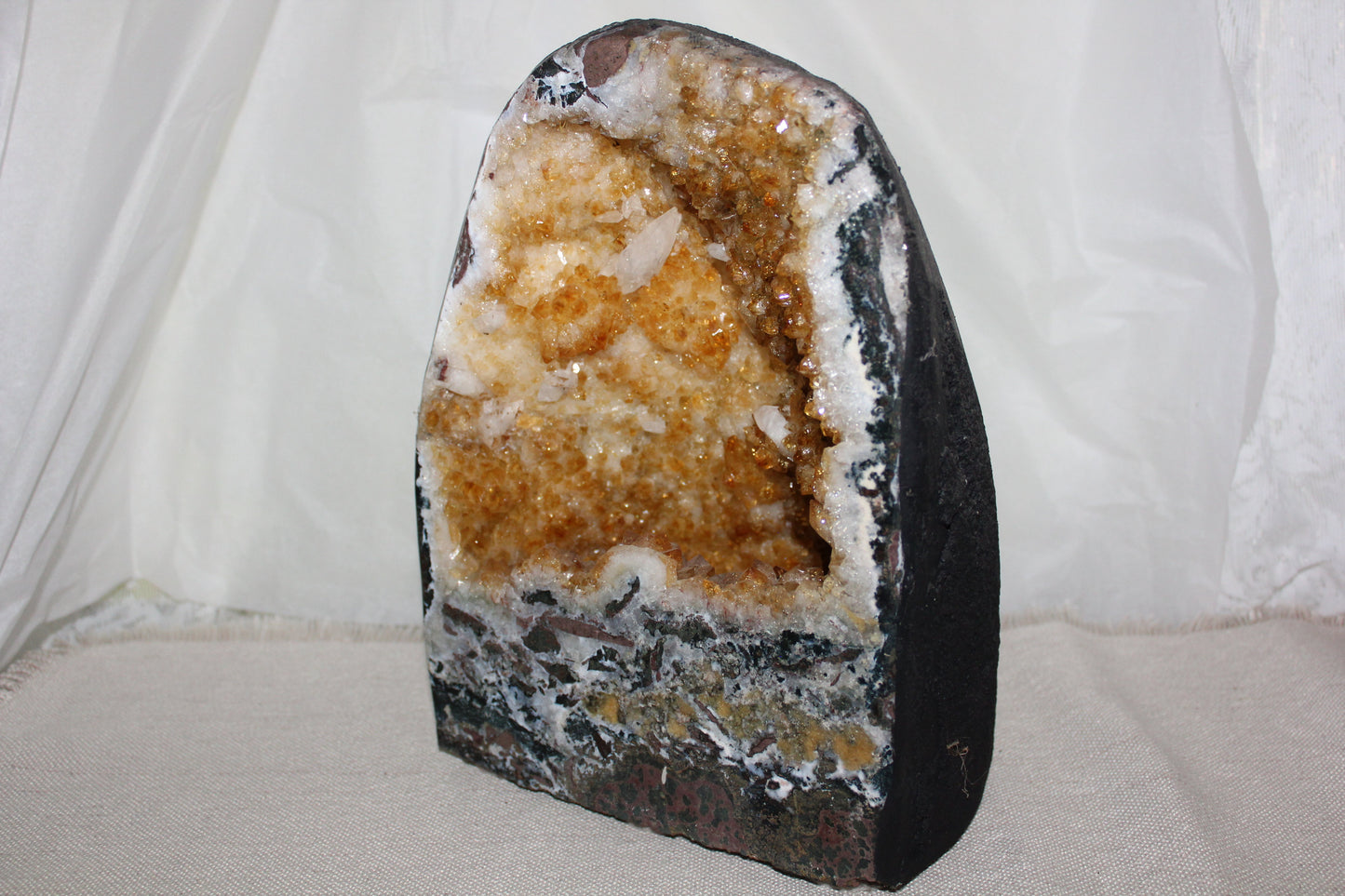 Cave - Citrine - polished - xxlge