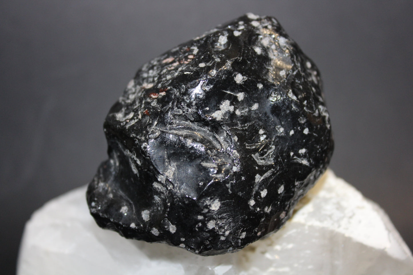 Raw - Snowflake Obsidian - med