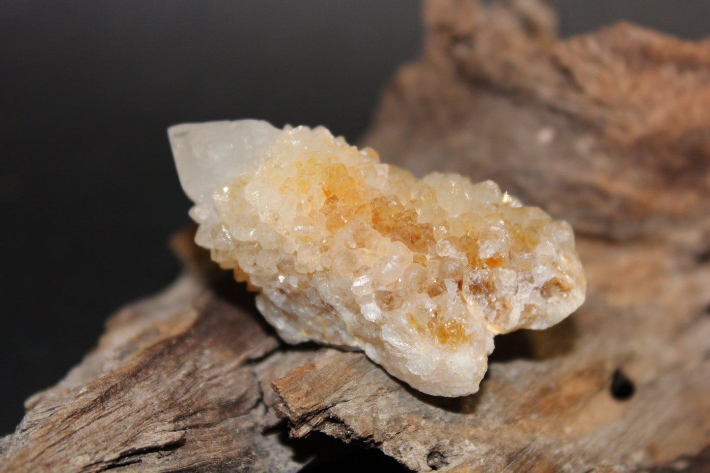 Raw - Spirit Quartz (cluster/point) - sml