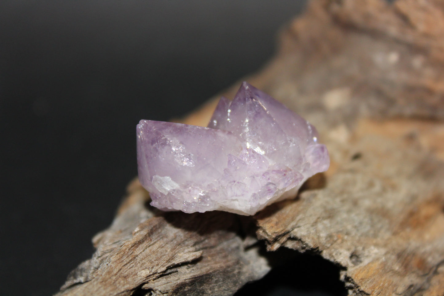 Raw - Spirit Quartz (cluster/points) - South Africa - sml