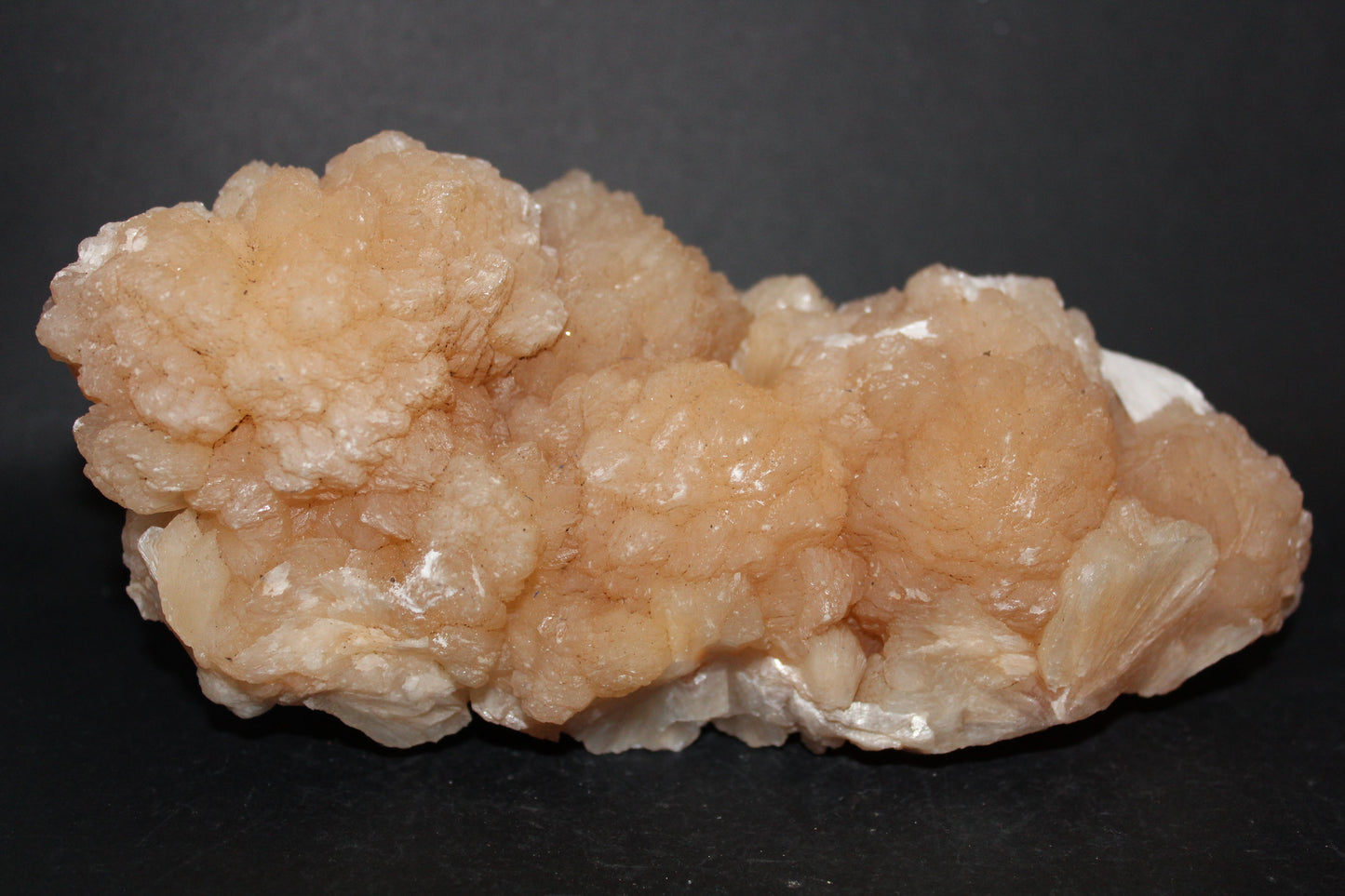 Raw - Stilbite (with Calcite) - lge