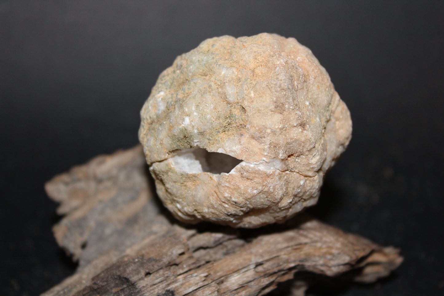 Geode - Clear Quartz - full geode - sml