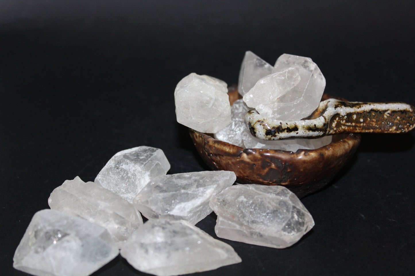 Point - Clear Quartz (raw) - med/lge