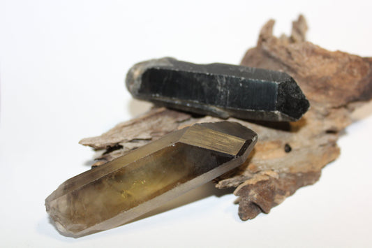 Point - Smoky Quartz (raw - dark) - sml/med