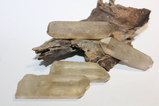 Point - Smoky Quartz (raw - light) - sml/med