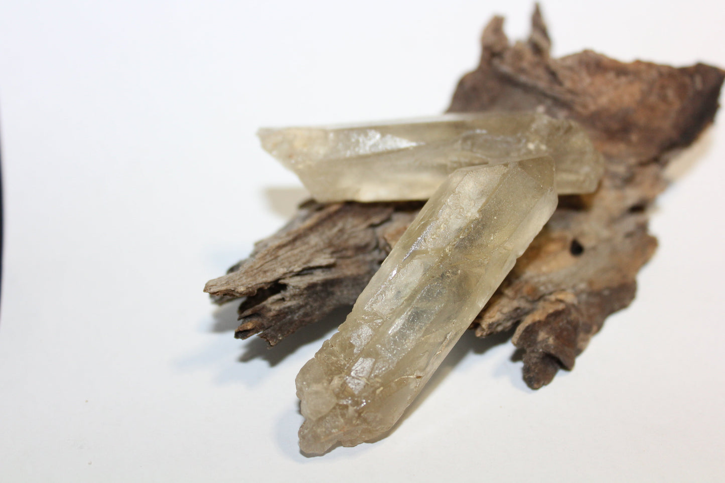 Point - Smoky Quartz (raw - light) - sml/med