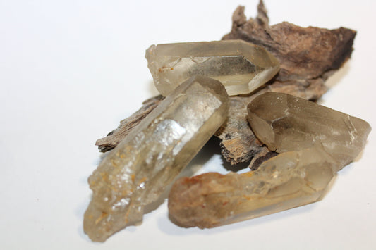 Point - Smoky Quartz (raw - light) - med