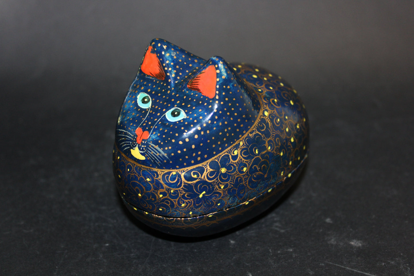 Box - hand painted (Cat)