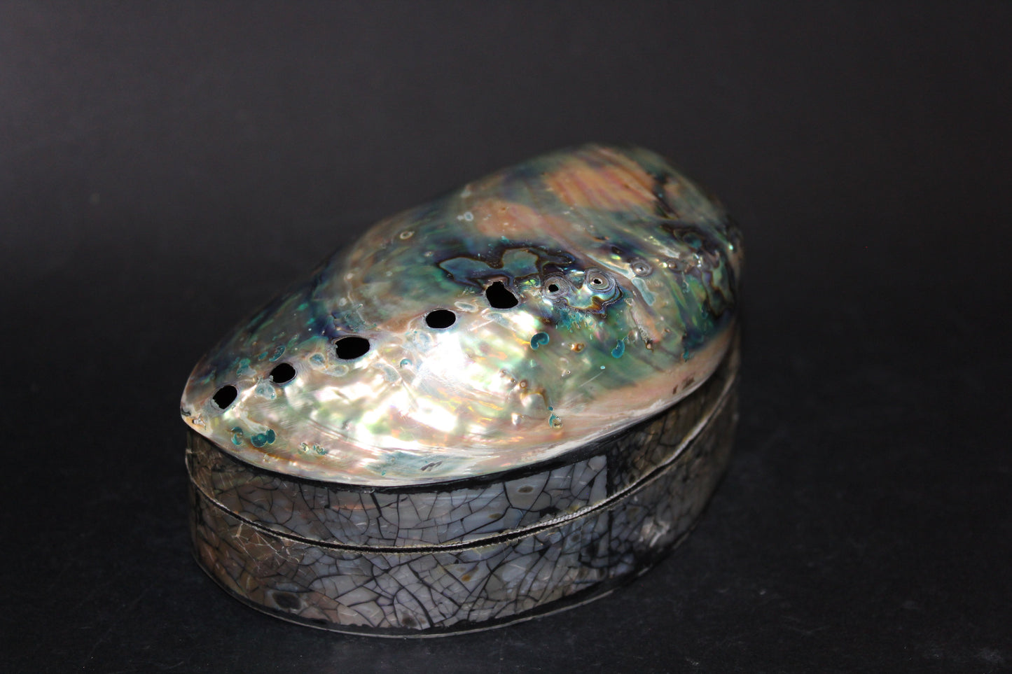Box - Shell - Abalone - med