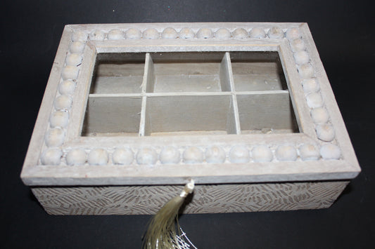 Box - timber with glass lid