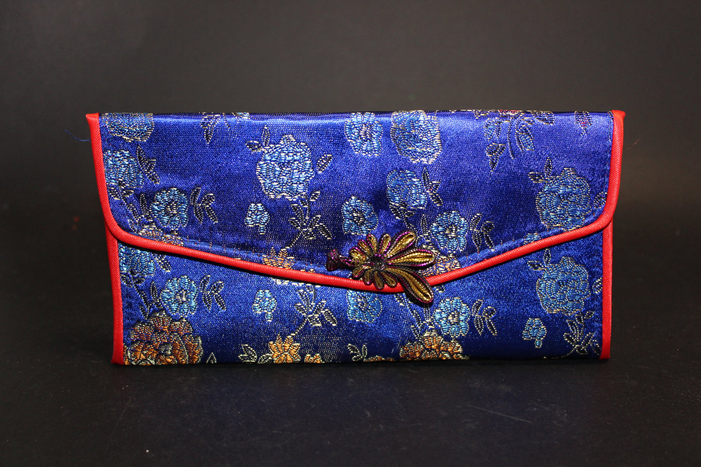 Purse - embroidered silk