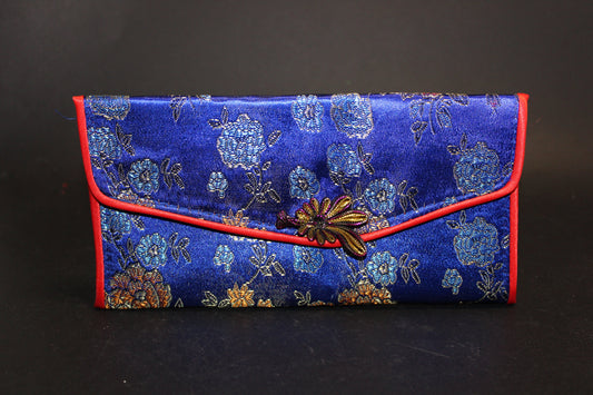 Purse - embroidered silk