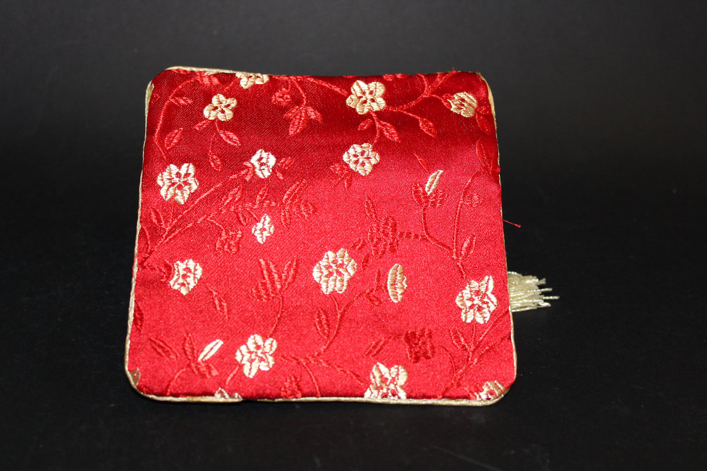 Purse - embroidered silk - sml