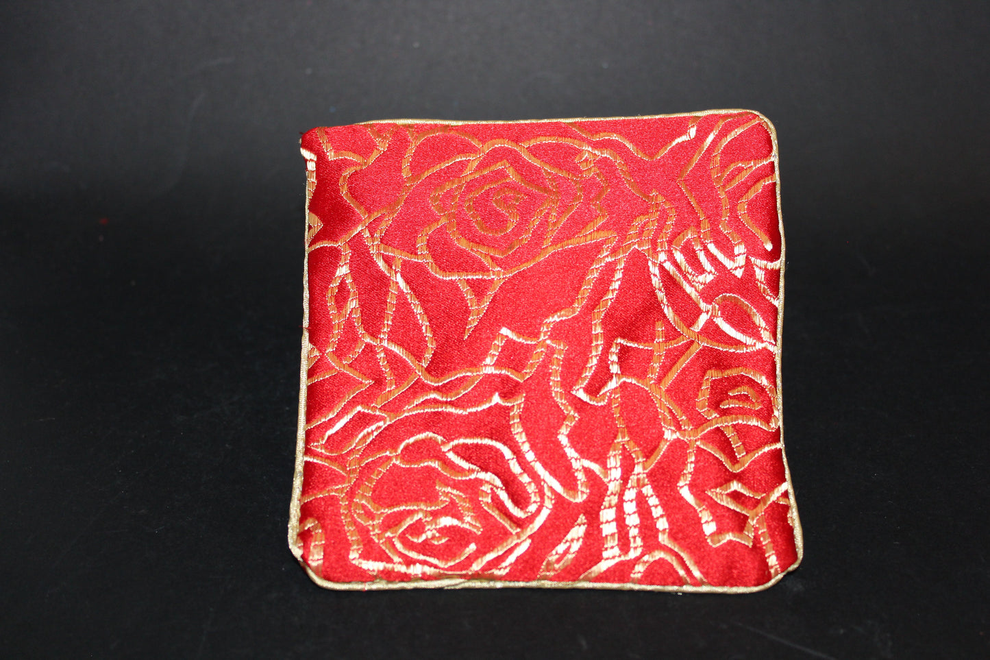 Purse - embroidered silk - sml