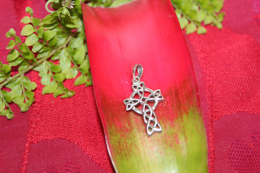 Pendant - S/S - Cross - Celtic - sml