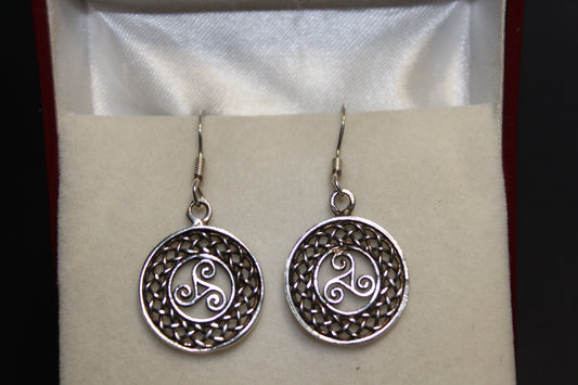 Earrings - S/S - Celtic (Spiral Knot)